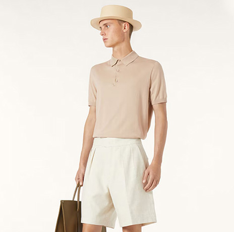 loro piana icewish wool polo shirt